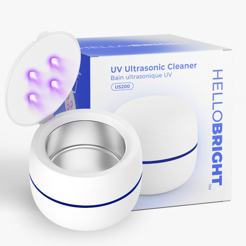 Ultrasonic Retainer Cleaner with UV lights